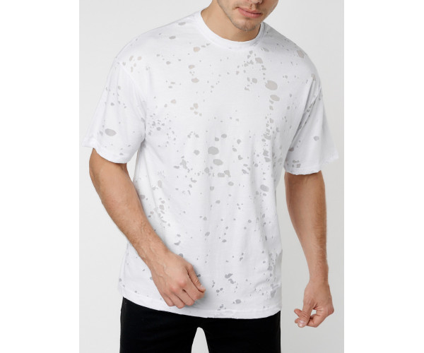 Однотонная футболка белого цвета 221404Bl