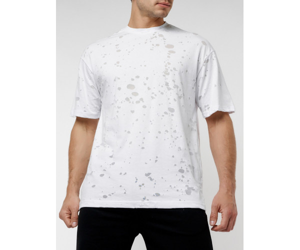 Однотонная футболка белого цвета 221404Bl