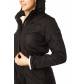 Женская демисезонная парка черного цвета 17099Ch