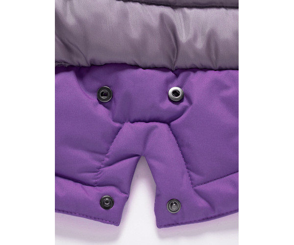 Горнолыжный костюм Valianly детский темно-фиолетового цвета 9004TF