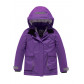 Горнолыжный костюм Valianly детский темно-фиолетового цвета 9004TF