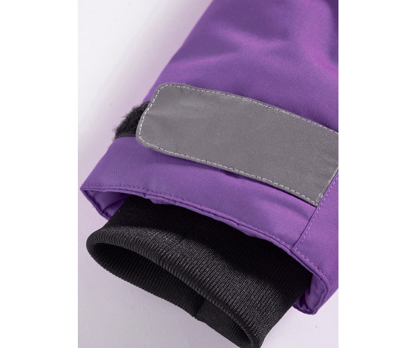 Горнолыжный костюм Valianly детский темно-фиолетового цвета 9004TF