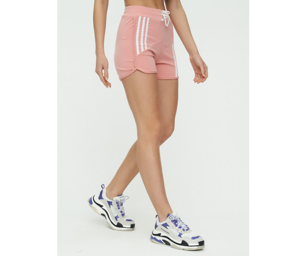 Спортивные шорты женские розового цвета 3006R