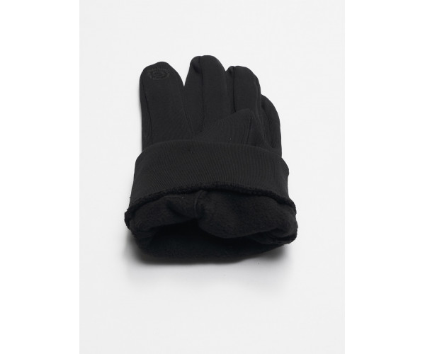 Спортивные перчатки демисезонные женские черного цвета 602Ch