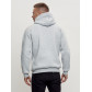 Худи мужские оверсайз с начосом серого цвета 1087Sr