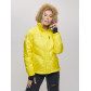 Пуховик еврозима с мехом Valianly желтого цвета 22107J