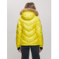 Пуховик еврозима с мехом Valianly желтого цвета 22107J