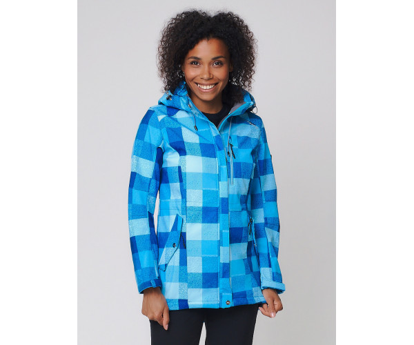 Костюм женский softshell синего цвета 01923S