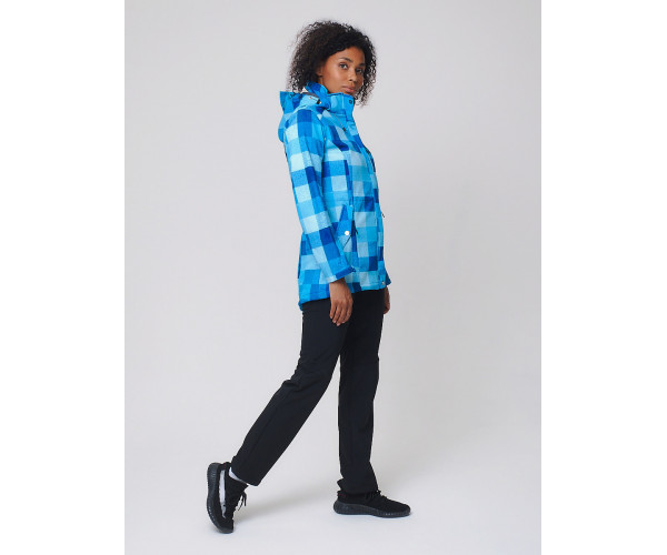 Костюм женский softshell синего цвета 01923S