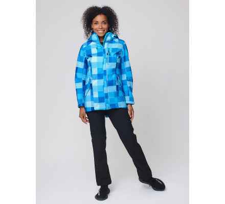 Костюм женский softshell синего цвета 01923S