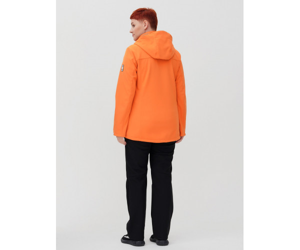 Костюм  bigsize оранжевого цвета 02032-1O