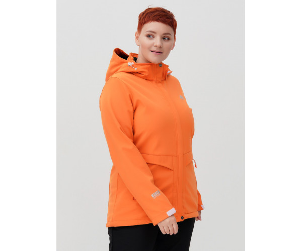 Костюм  bigsize оранжевого цвета 02032-1O