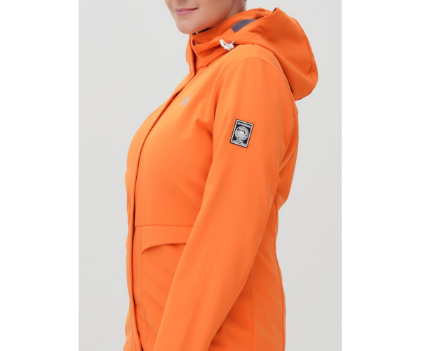 Костюм  bigsize оранжевого цвета 02032-1O