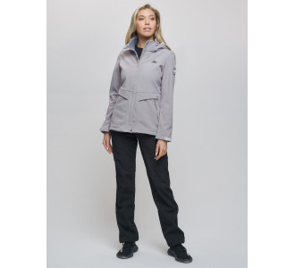 Костюм  серого цвета 02032Sr