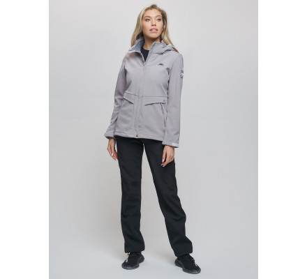 Костюм  серого цвета 02032Sr