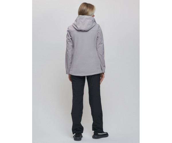 Костюм  серого цвета 02032Sr