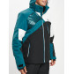 Горнолыжная куртка мужская темно-зеленого цвета 77019TZ