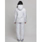 Горнолыжный костюм женский белого цвета 77038Bl
