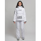 Горнолыжный костюм женский белого цвета 77038Bl