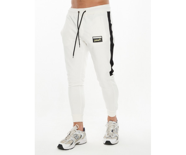 Спортивный костюм трикотажный белого цвета 9149Bl