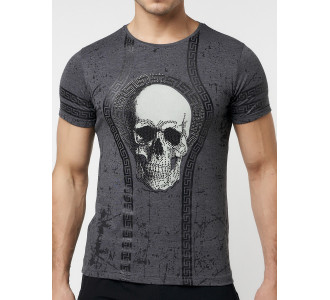 Подростковая футболка 220034темно-серого цвета 220034TC