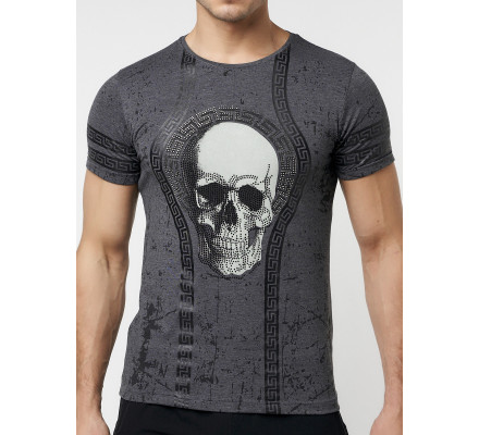 Подростковая футболка 220034темно-серого цвета 220034TC