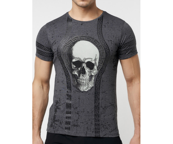 Подростковая футболка 220034темно-серого цвета 220034TC