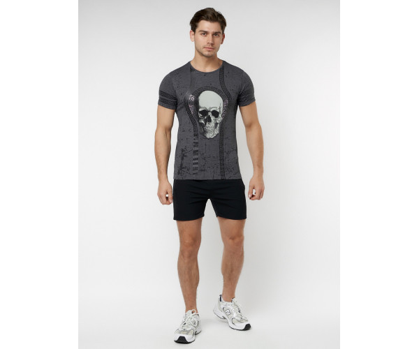 Подростковая футболка 220034темно-серого цвета 220034TC