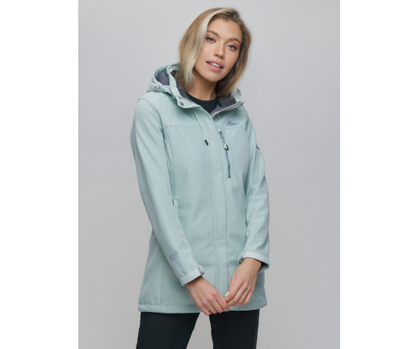 Костюм женский  бирюзового цвета 02022Br