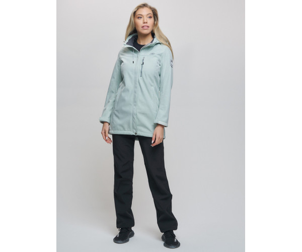 Костюм женский  бирюзового цвета 02022Br