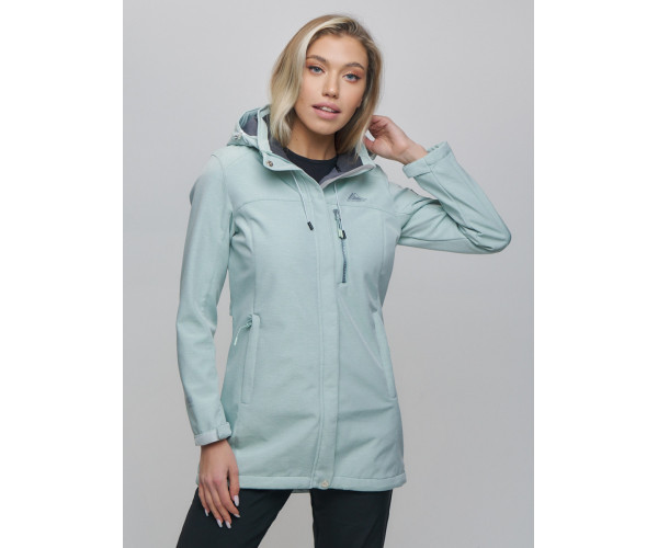 Костюм женский  бирюзового цвета 02022Br