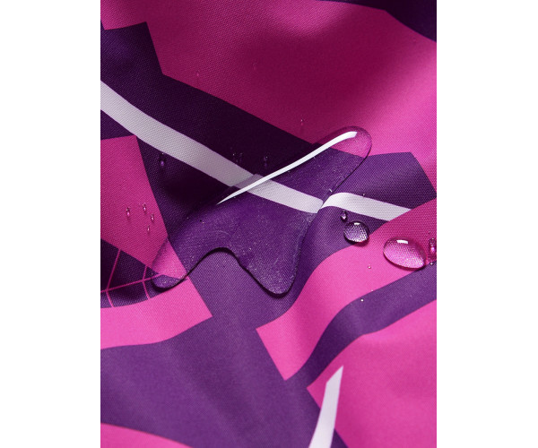 Горнолыжный костюм Valianly для девочки малинового цвета 9020M