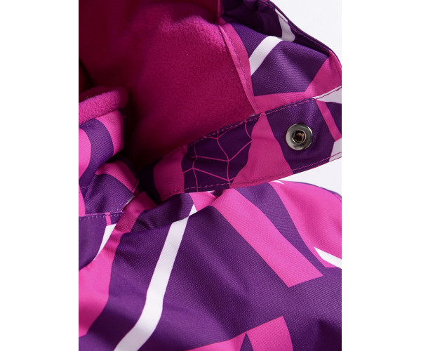 Горнолыжный костюм Valianly для девочки малинового цвета 9020M