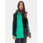 Ветровка  женская зеленого цвета 2030Z