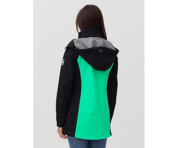 Ветровка  женская зеленого цвета 2030Z