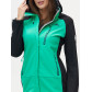 Ветровка  женская зеленого цвета 2030Z