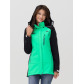 Ветровка  женская зеленого цвета 2030Z