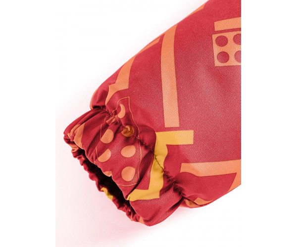 Детский зимний костюм горнолыжный персикового цвета 9014P