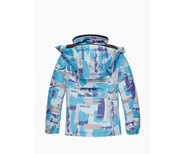 Подростковый для девочки зимний костюм горнолыжный голубого цвета 01774Gl