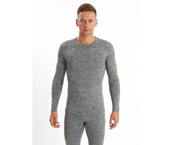 Термобелье мужское серого цвета 2207Sr