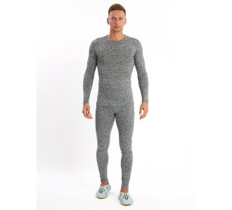 Термобелье мужское серого цвета 2207Sr