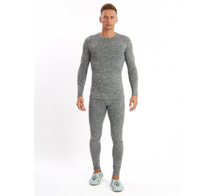 Термобелье мужское серого цвета 2207Sr