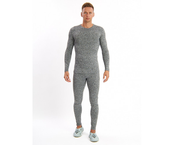 Термобелье мужское серого цвета 2207Sr