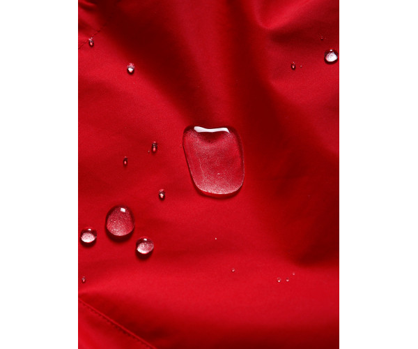 Подростковая для девочки зимняя парка красного цвета 9046Kr