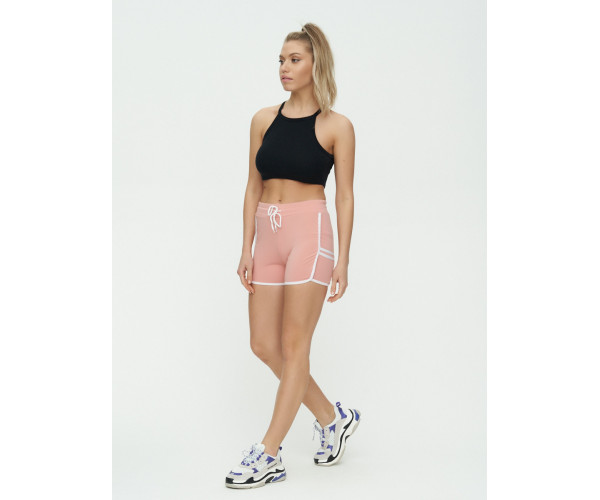 Спортивные шорты женские розового цвета 3010R