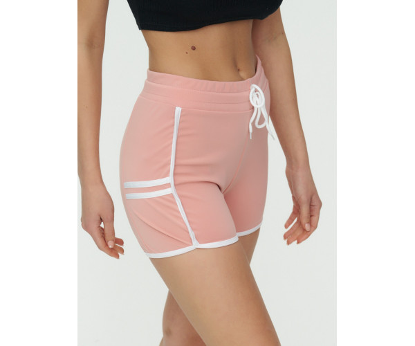 Спортивные шорты женские розового цвета 3010R