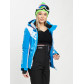 Горнолыжная куртка женская синего цвета 77030S