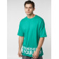 Футболка оверсайз зеленого цвета 224012Z