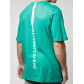 Футболка оверсайз зеленого цвета 224012Z