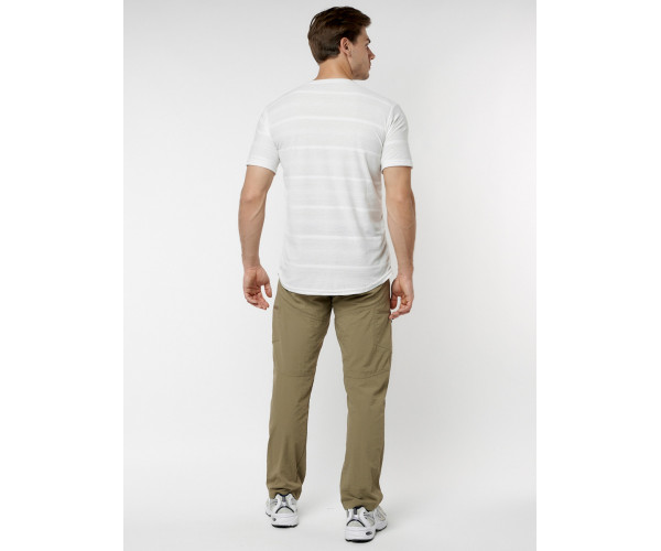 Мужская футболка однотонная белого цвета 221488Bl